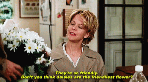 Youve Got Mail Meg Friendly Flowers GIF