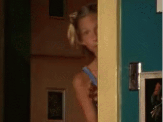 Youve Got Mail Peeking GIF