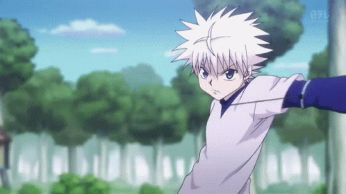 Killua Zoldyck Yoyo Attack Hunter X Hunter GIF
