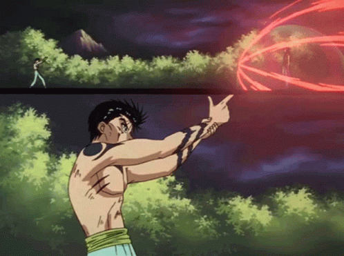 Yu Yu Hakusho Spirit Detective Yusuke GIF