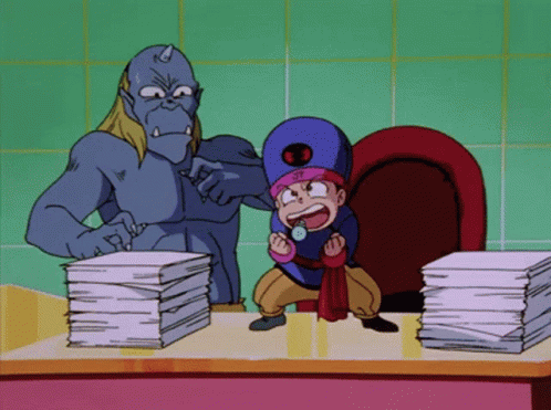 Yu Yu Hakusho Hysterical Koenma GIF