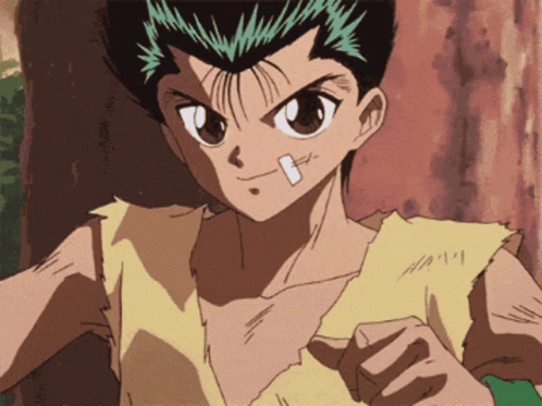 Yusuke Thumbs Up Yu Yu Hakusho GIF