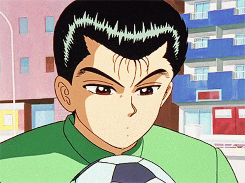Yusuke Funny Face Yu Yu Hakusho GIF