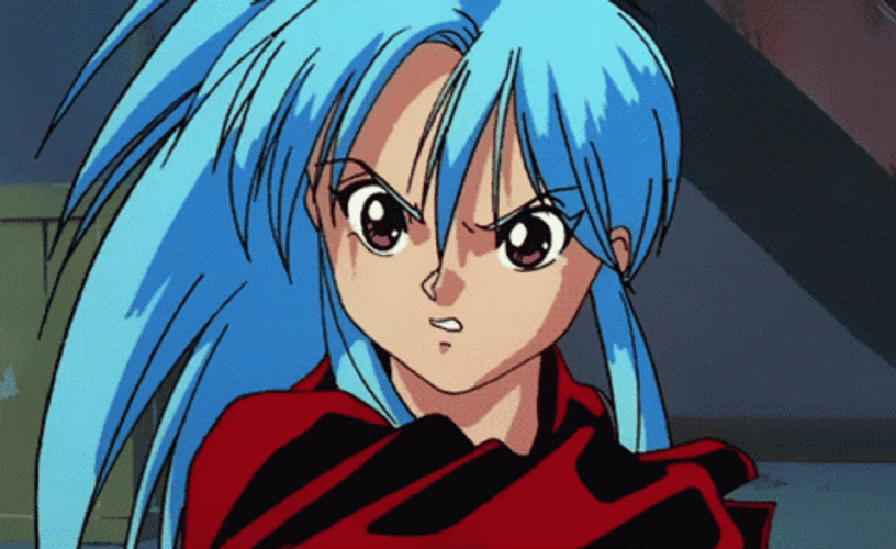 Yu Yu Hakusho Botan Fighting GIF