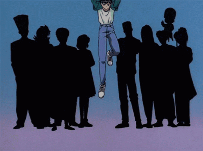 Yu Yu Hakusho Complete Cast GIF