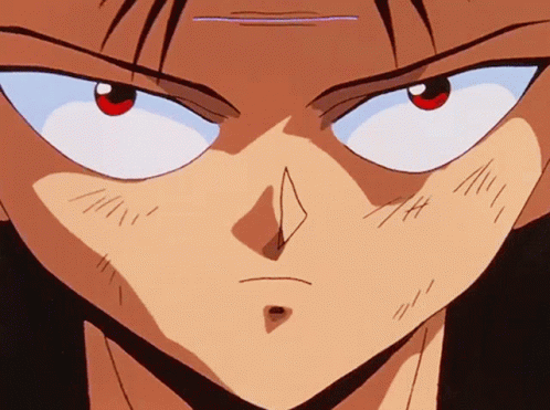 Yu Yu Hakusho Hiei Third Eye GIF