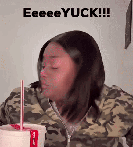 Yuck GIF