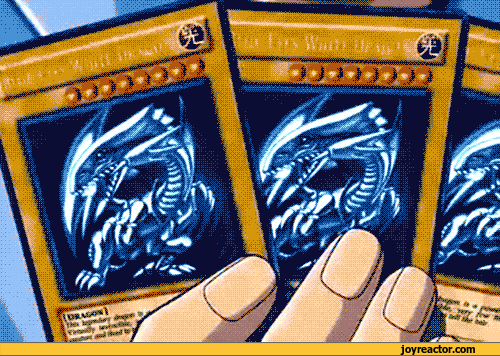 Yugioh Blue Eyes Dragon Set GIF