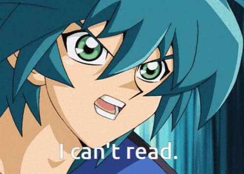 Yugioh Jesse Anderson Can't Read GIF