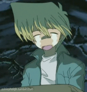 Yugioh Joey Crying Hard GIF
