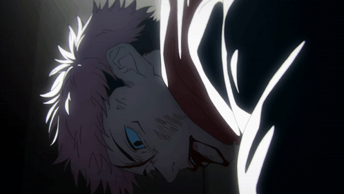 Yuji Itadori Bloody Mouth GIF