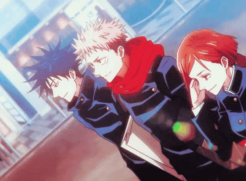 Yuji Itadori Bucky Nation GIF