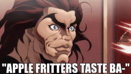 Yujiro Hanma Baki Hanma Face Punch Meme GIF