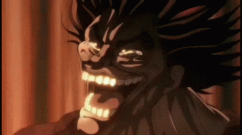 Yujiro Hanma Ominous Laugh GIF