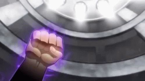 Yujiro Hanma Punching Ground Unleashing Power GIF