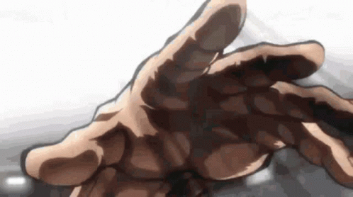 Yujiro Hanma Raising Hands Battle Ready GIF