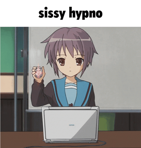 Yuki Nagato Sissy Hypno GIF