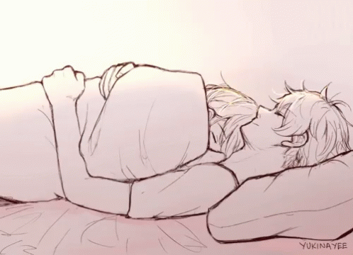 Yukinayee Laying On Bed GIF