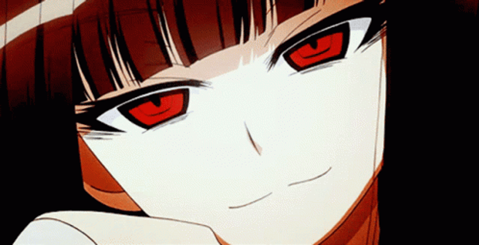Yuko Ichihara Evil Grin GIF