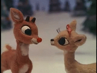 Yukon Cornelius Friend Red Nose Rudolph With Clarice GIF