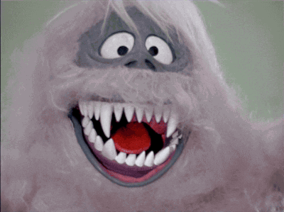 Yukon Cornelius Friends Snow Monster Bumble Angry Face GIF