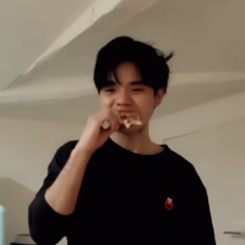 Yum Youtuber Eating Cookies GIF