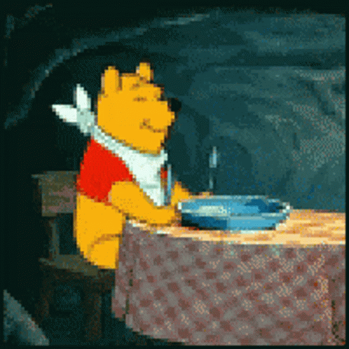Yum Excited Winnie The Pooh GIF