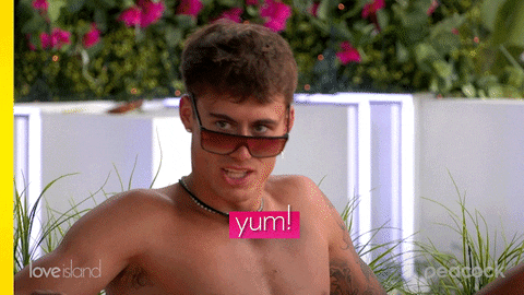 Yum Hot Guy Wearing Shades Love Isalnd GIF