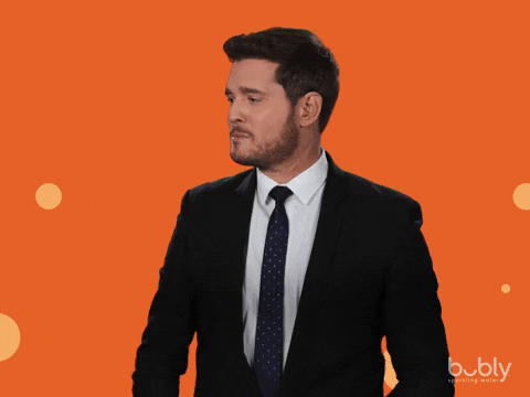 Yum Michael Buble Catching Soda GIF