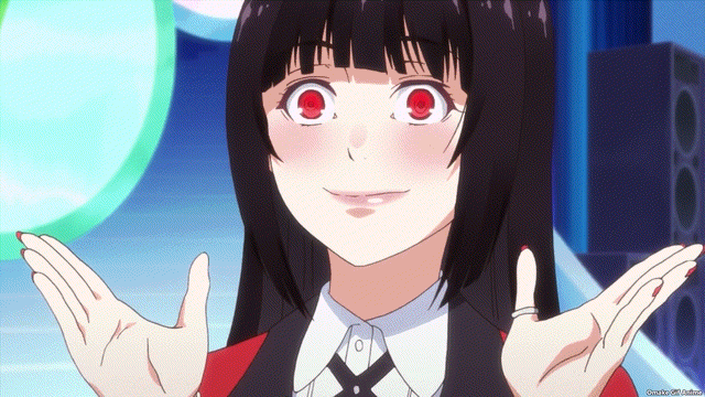 Yumeko Jabami Clapping GIF