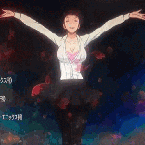 Yumeko Jabami Confidently Walking GIF