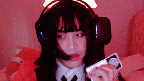 Yumeko Jabami Cosplayer Sexy Look GIF
