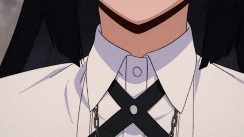Yumeko Jabami Crossing Her Fingers GIF