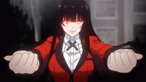 Yumeko Jabami Welcoming Hands GIF
