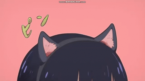 Yumeko Jabami With Cat Ears And Tails GIF