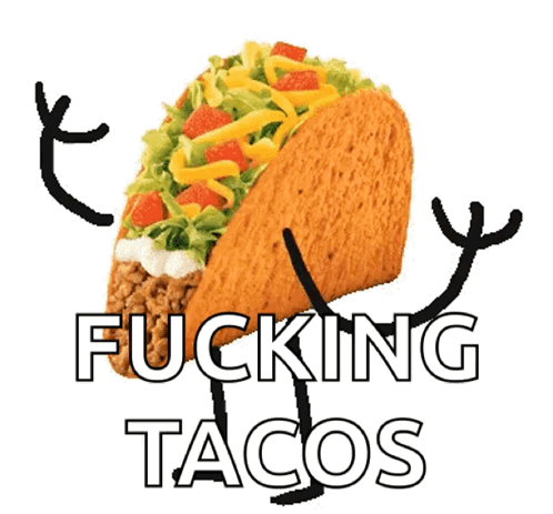 Yummy Funny Taco Tuesday Dancing GIF