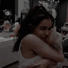 Yummy Girl Hugging GIF