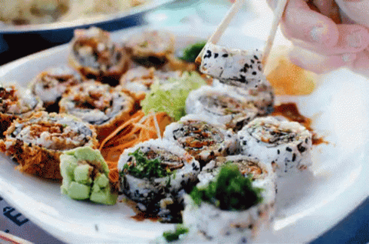 Yummy Sushi Slideshow GIF