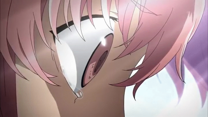 Yuno Gasai Anime Stunned GIF