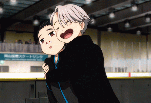 Yuri On Ice Cute Yuuri And Victor GIF