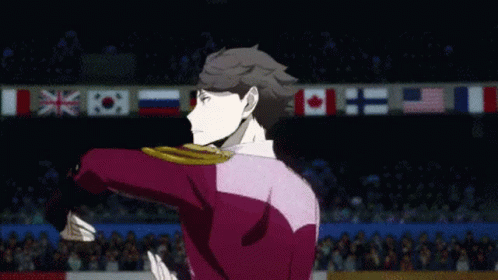 Yuri On Ice Oikawa Ice Skating GIF