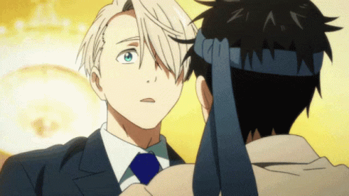 Yuri On Ice Victor Blushing GIF