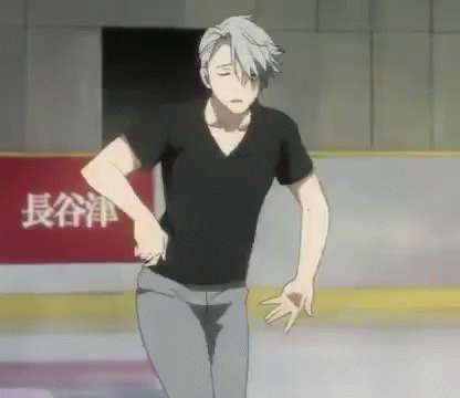 Yuri On Ice Victor Ice Skating Dance GIF