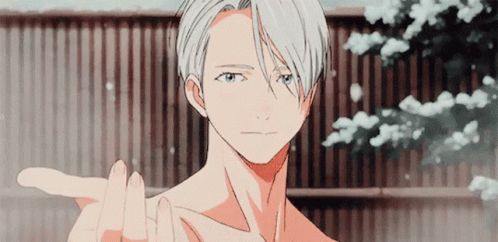 Yuri On Ice Victor Nikiforov Eye Wink GIF