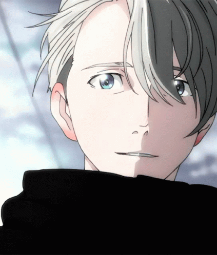 Yuri On Ice Victor Waving GIF