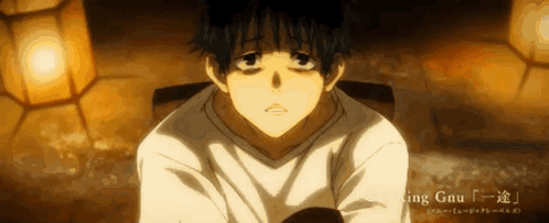 Yuta Okkotsu Little Sad GIF