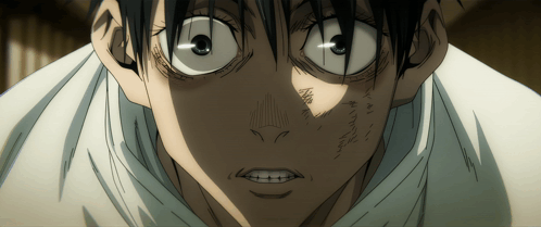 Yuta Okkotsu Scary Stare GIF