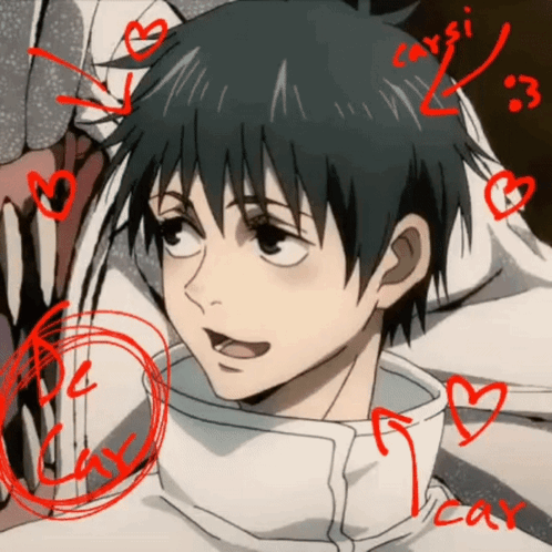 Yuta Okkotsu Sketches GIF