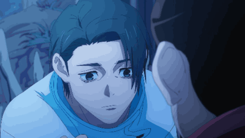 Yuta Okkotsu Talking To Someone GIF