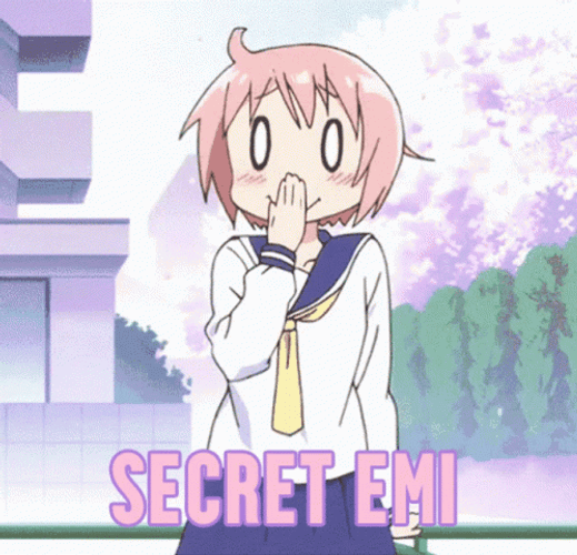 Yuyushiki Secret Emi GIF